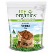 MY ORG ACT ALMONDS ORG 200G (6 x 200G) .