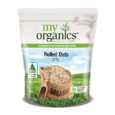  MY ORG OATS ROLLED 375G (6 X 375G) .