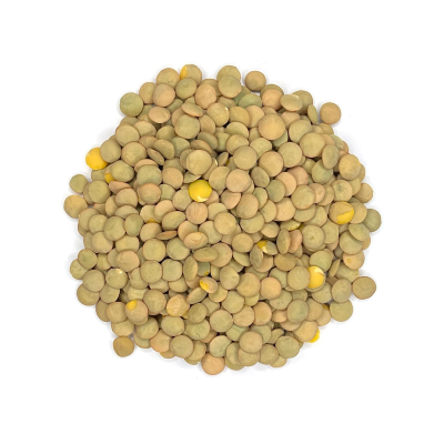 LENTILS GREEN ORGANIC     5KG .