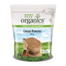  MY ORG CACAO POWDER 400G (6x400G) .