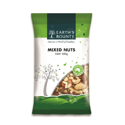 EB RAW MIXED NUTS  450G (10X450G) fEBPIS400C