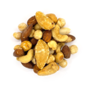 DELUXE MIX NUTS RST & SALT 1KG (10x1KG) .