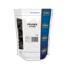  PRUNES PITTED  1KG (10x1KG) .