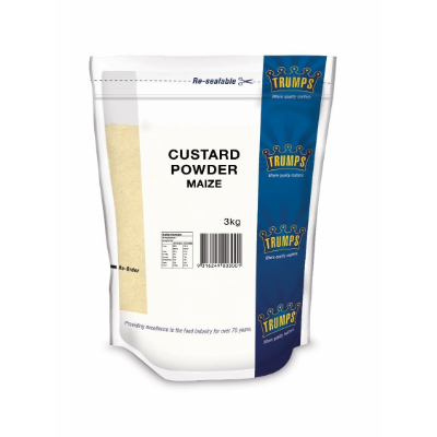 CUSTARD POWDER MAIZE 3KG (4x3KG) .
