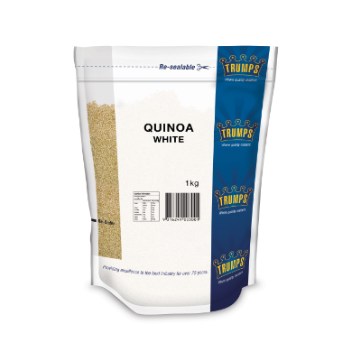 QUINOA WHITE CONVENTIONAL 1KG (10x1KG) .