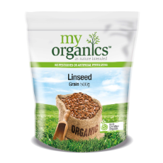  MY ORG LINSEED GRAIN 500G (6x500G) .