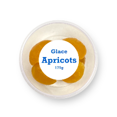  GLACE APRICOTS 175G (4x175G) .