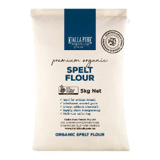  SPELT FLOUR ORG CALICO 5KG KIALLA BRAND CALICO - IMPORTED