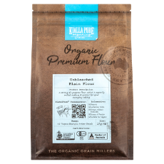  FLOUR PLAIN UNBLCH ORG (8x1KG) KIALLA BRAND