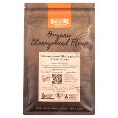  FLOUR PLAIN WHL.GR ORG (8x1KG) KIALLA BRAND STONEGROUND