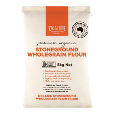  FLOUR PLAIN W/G ORG CALICO 5KG KIALLA BRAND CALICO
