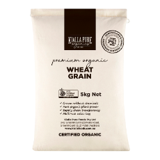  WHEAT GRAIN ORGANIC      5KG KIALLA BRAND CALICO
