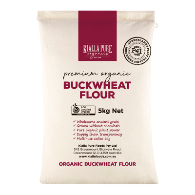 BUCKWHEAT FLOUR ORG CALICO 5KG