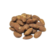 ALMONDS SMOKED 5KG DRY ROASTED .