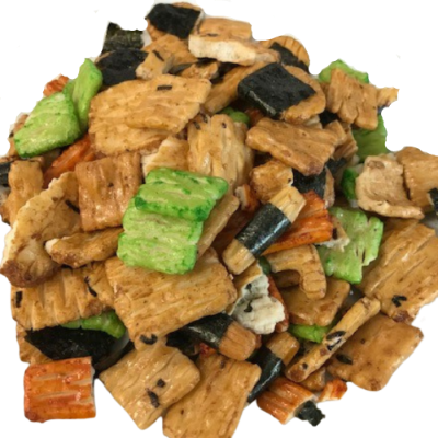 RICE CRACKERS SEAWEED 5KG FT MIX -5