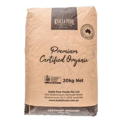 BREAD & PIZZA FLOUR ORG 20KG