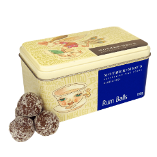  M.MEGS G/FREE RUM BALLS 180G