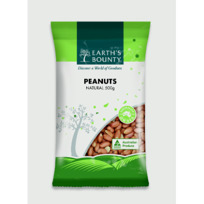 EB PEANUTS NATURAL 500G (10X500G) .