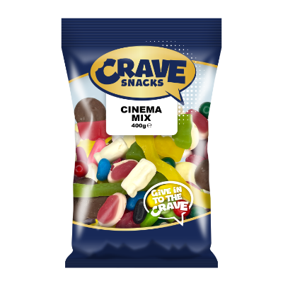 CRAVE CINEMA MIX 400G (12x400G) .