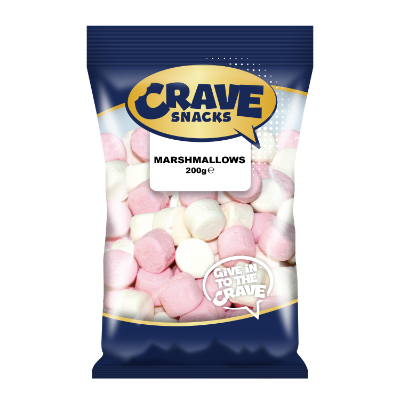 CRAVE MARSHMALLOWS 200G (10x200G) .