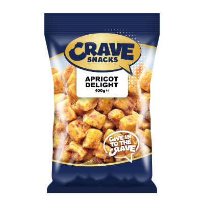 CRAVE APRICOT DELIGHT 400G (12x400G) .