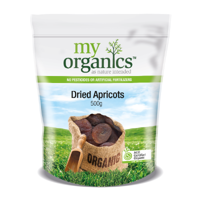 MY ORG APRICOTS   500G (6x500G) .