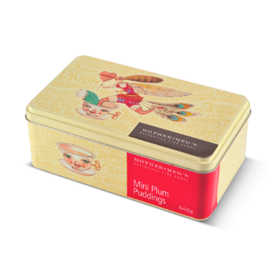 M.MEGS PLUM PUDDING 6x120G