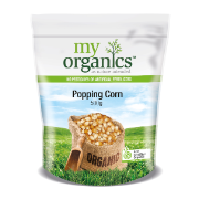MY ORG POPPING CORN 500G (6 X 500G) .