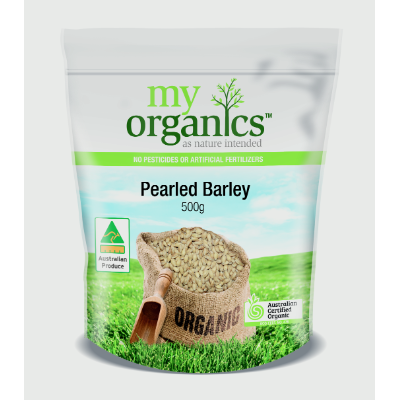 MY ORG BARLEY PEARLED 500G (6 X 500G) .
