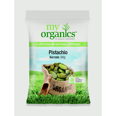 MY ORG PISTACHIO KERNEL  60G (10 X 60G) .