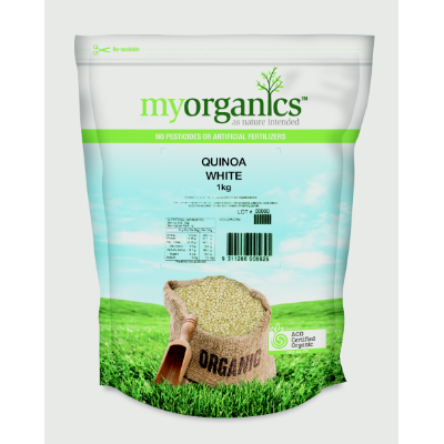 MY ORG QUINOA WHITE 1KG (6 X 1KG) .