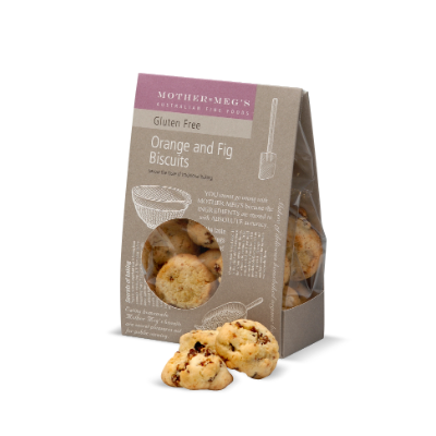 M.MEGS ORANGE & FIG BISC  150G (6x150G)  GLUTEN FREE