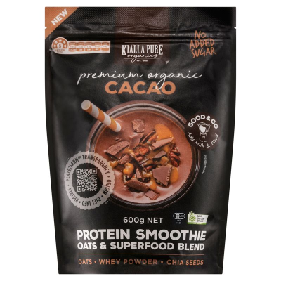 PROT.SMOOTHIE CACAO (8x600G) ORGANIC