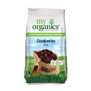 MY ORG CRANBERRIES 200G (6 X 200G) .