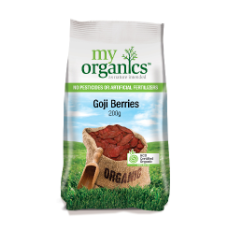 MY ORG GOJI BERRIES 200G (6 X 200G) .