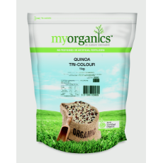 MY ORG QUINOA TRI-COLOUR 1KG (6 X 1KG) .