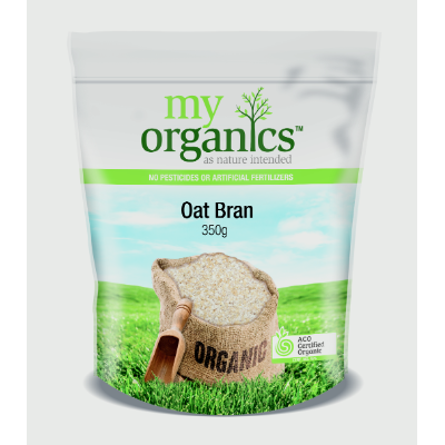 MY ORG OAT BRAN 350G (6 X 350G) .