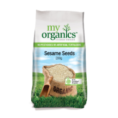MY ORG SESAME SEEDS 200G (6 X 200G) .