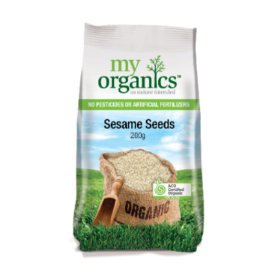 MY ORG SESAME SEEDS 200G (6 X 200G) .
