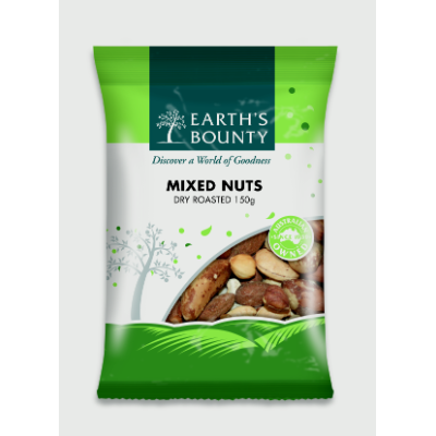 EB MIXED NUTS DRY RSTD  150G (10x150G) .