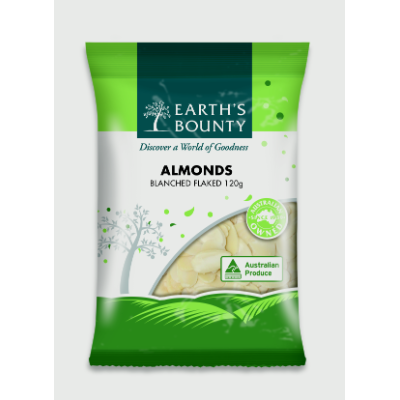 EB ALMONDS BL.FLAKED    120G (10x120G) .