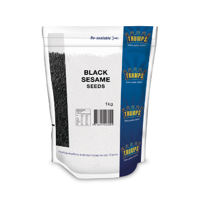 SESAME SEED BLACK  1KG (6x1KG) .