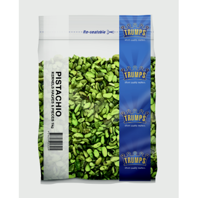 PISTACHIO RAW KERNEL H&P 1KG (10x1KG) .