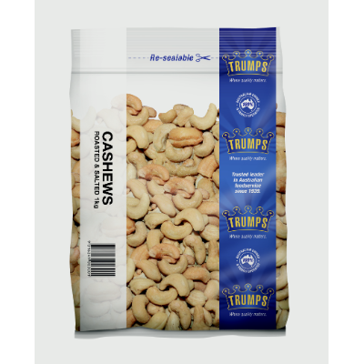 CASHEW ROAST & SALTED  1KG (10x1KG) .