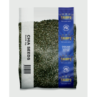 CHIA SEED BLACK 1KG (6X1KG) .