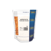 APRICOTS TURKISH *DICED* 1KG (10X1KG) .