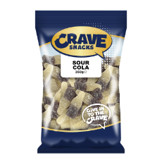 CRAVE SOUR COLA 350G (12x350G) .