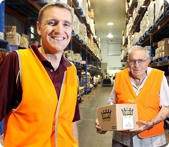 Trumps warehouse staff